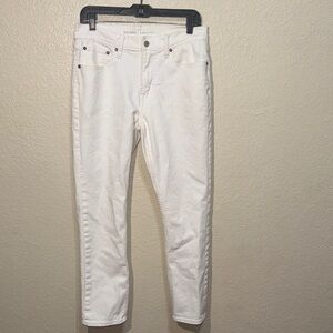 Old Navy Men’s Slim White Denim Jeans 32x30 Straight Casual Pants